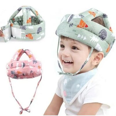 Imagen 2 del producto Gorro Protector Cabeza Acolchado Anti Golpes Bebé Color Niña