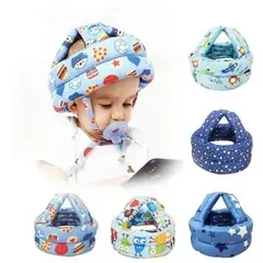 GENERICO - Gorro Protector Cabeza Acolchado Anti Golpes Bebé Color Niño