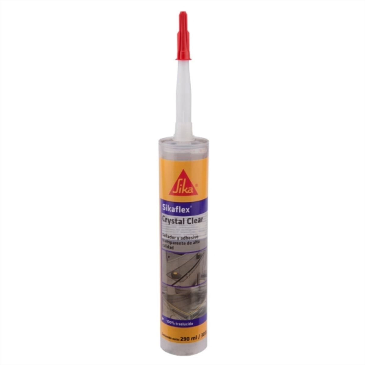 SIKA - Sellador adhesivo poliuretano Sikaflex 11-FC crystal 290 ml
