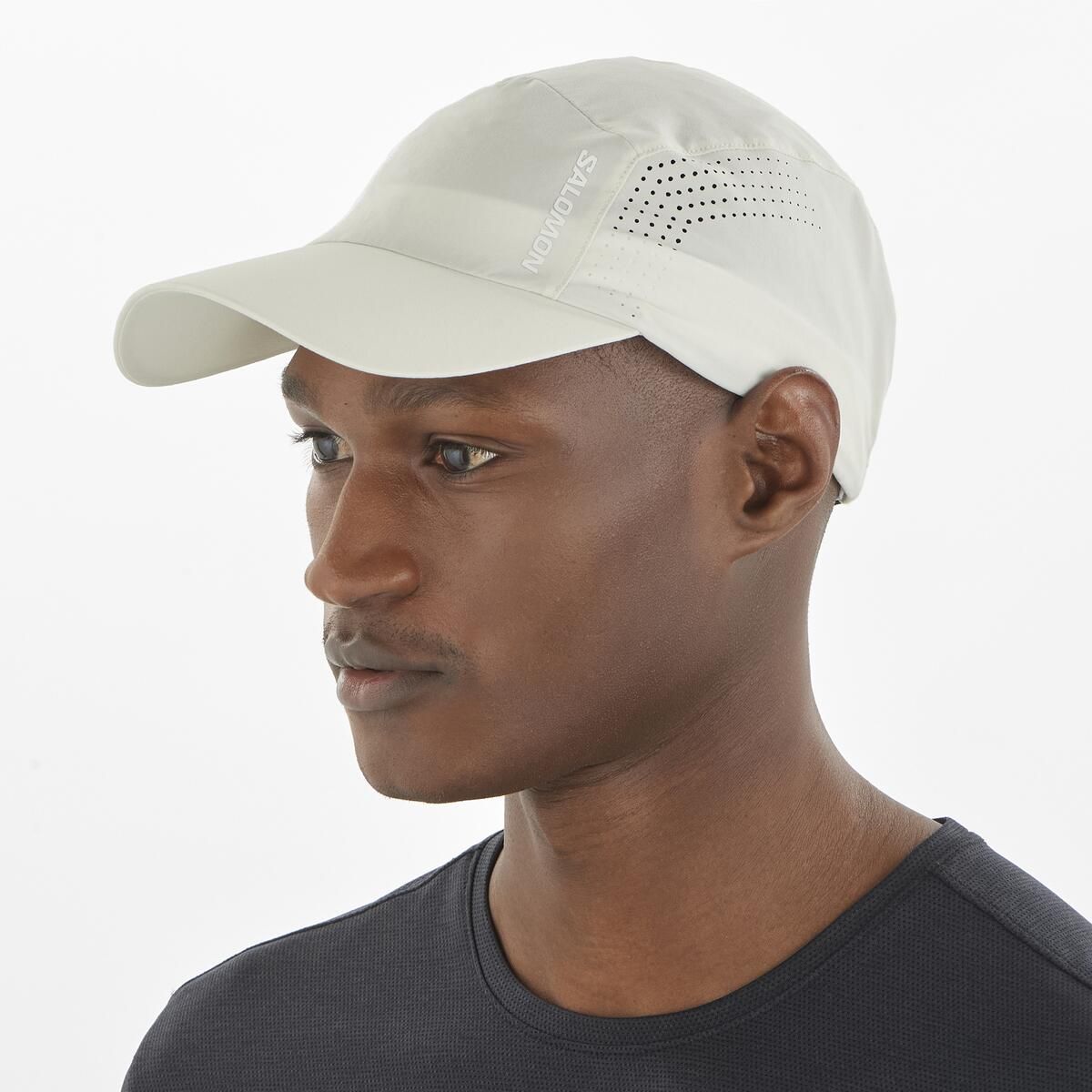 SALOMON - Jockey Shkout Cap U Blanco Salomon