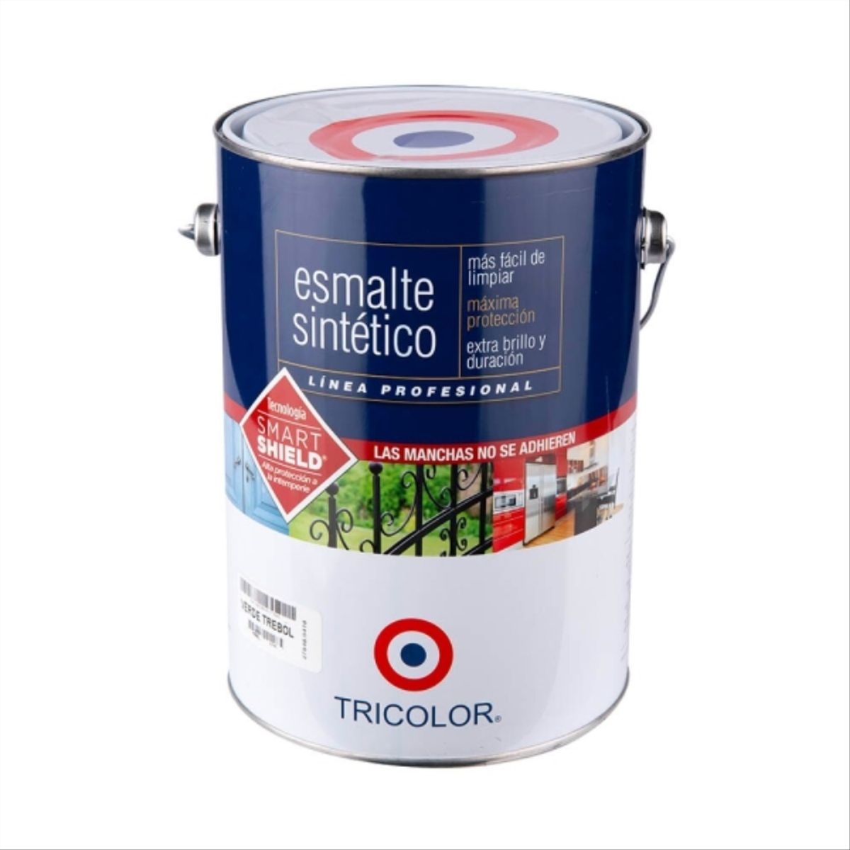 TRICOLOR - Esmalte sintético Profesional verde trébol 1 gal