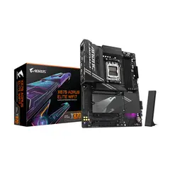 AORUS - Placa Madre X870 ELITE WIFI 7 AM5 DDR5 M2 50 ATX