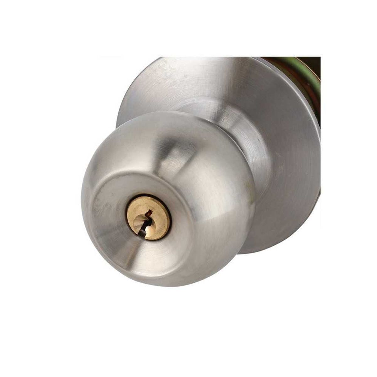 OISTER - Cerradura Cilíndrica 35 a 55mm (P/Dormitorio) Acero Inox  Oister