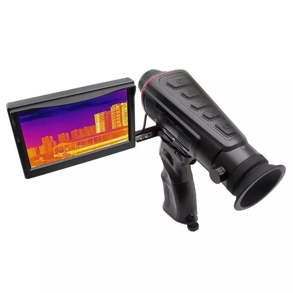 HTI - HTI HT-A16 Visor Térmico Monocular 35mm Visión Nocturna + LCD
