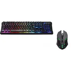 ENJOY - Kit Combo Gamer Teclado Memb + Mouse 6bot Backlight Njoytech