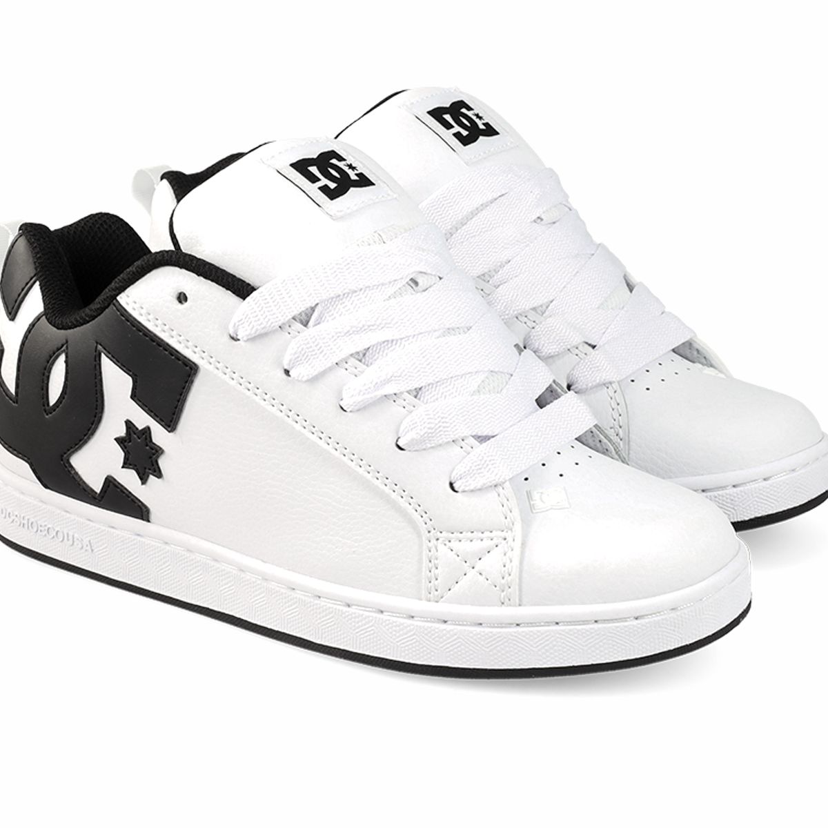 DC SHOES - Zapatilla Mujer Dc Court Graffik Blanco