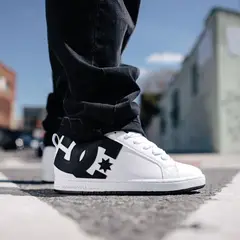 DC SHOES - Zapatilla Mujer Dc Court Graffik Blanco