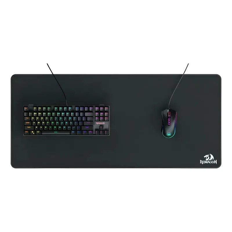 REDRAGON - Mouse Pad Gamer Redragon Flick De Goma Pad Para Mouse Xl 40cm X 90cm X 4mm Negro