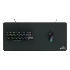 REDRAGON - Mouse Pad Gamer Flick De Goma Pad Para Mouse Xl 40cm X 90cm X 4mm Negro