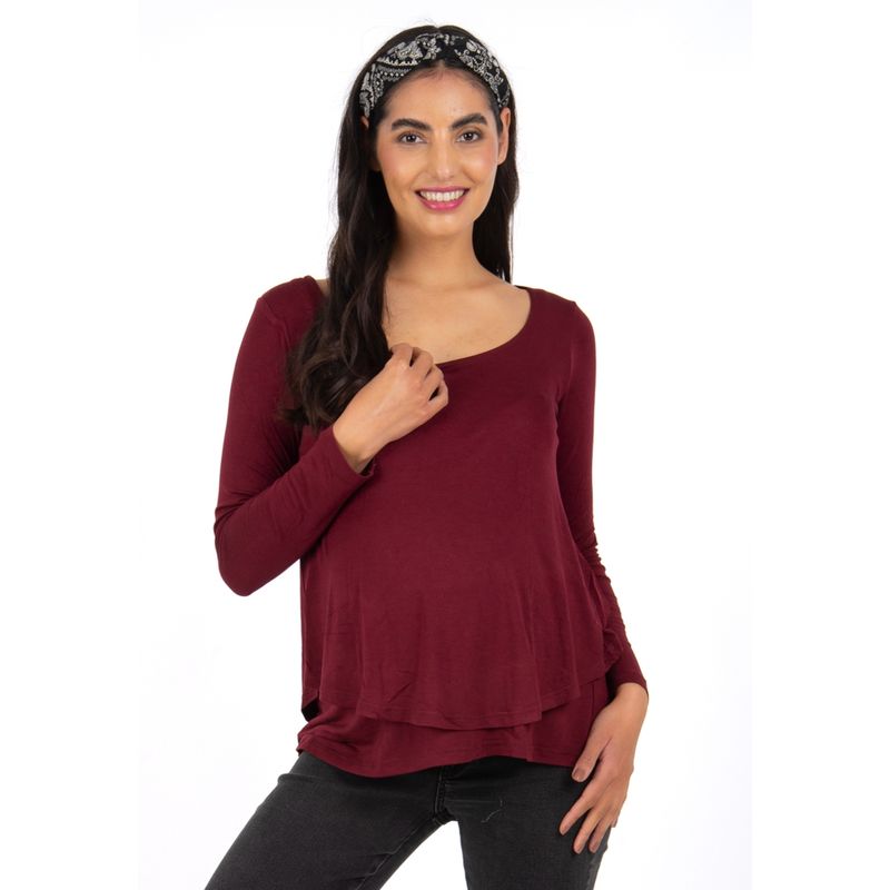 MADREMIA - Polera Maternal Lactancia Barbara Madremía