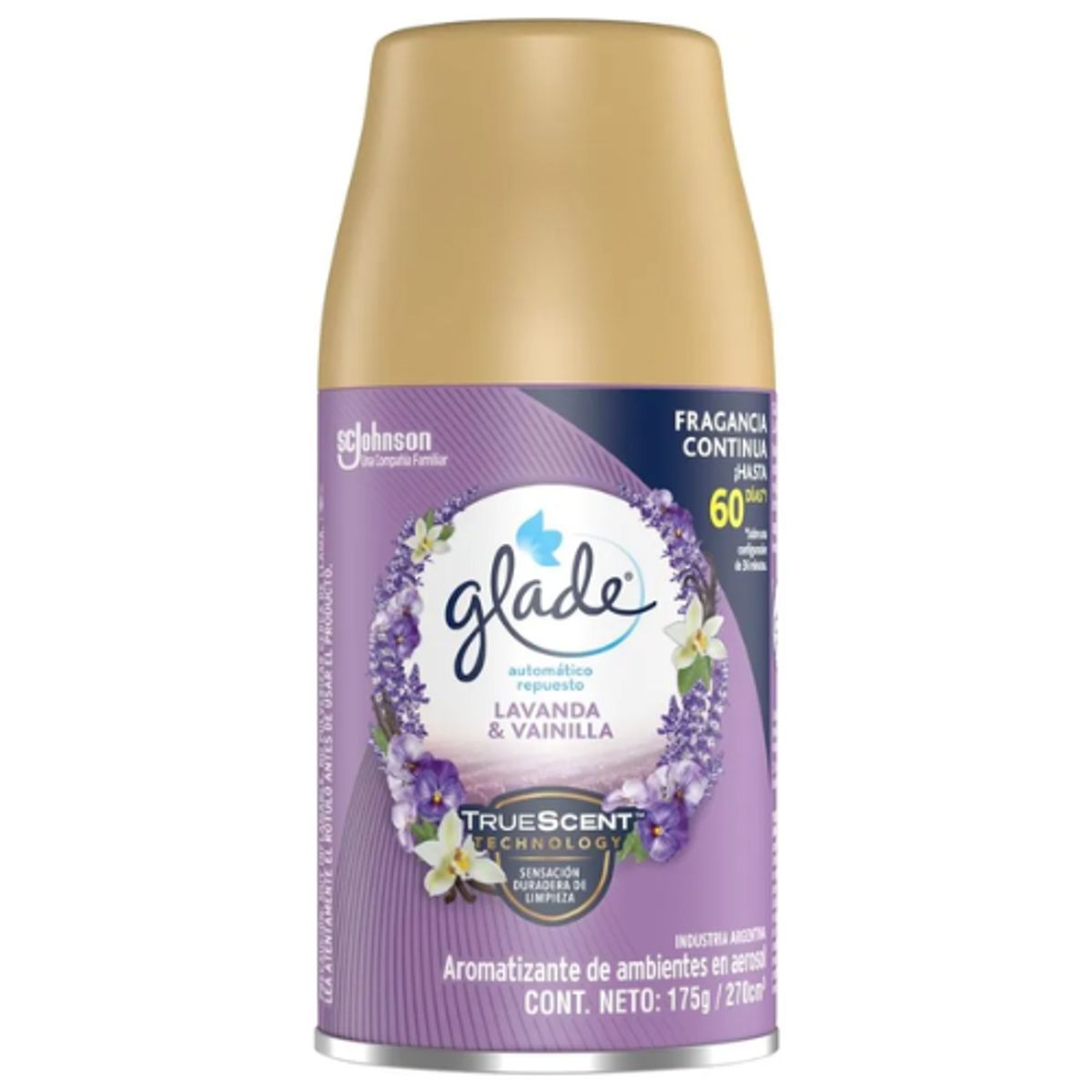 GLADE - Glade Automático Repuesto Lavanda y Vainilla 270 ml