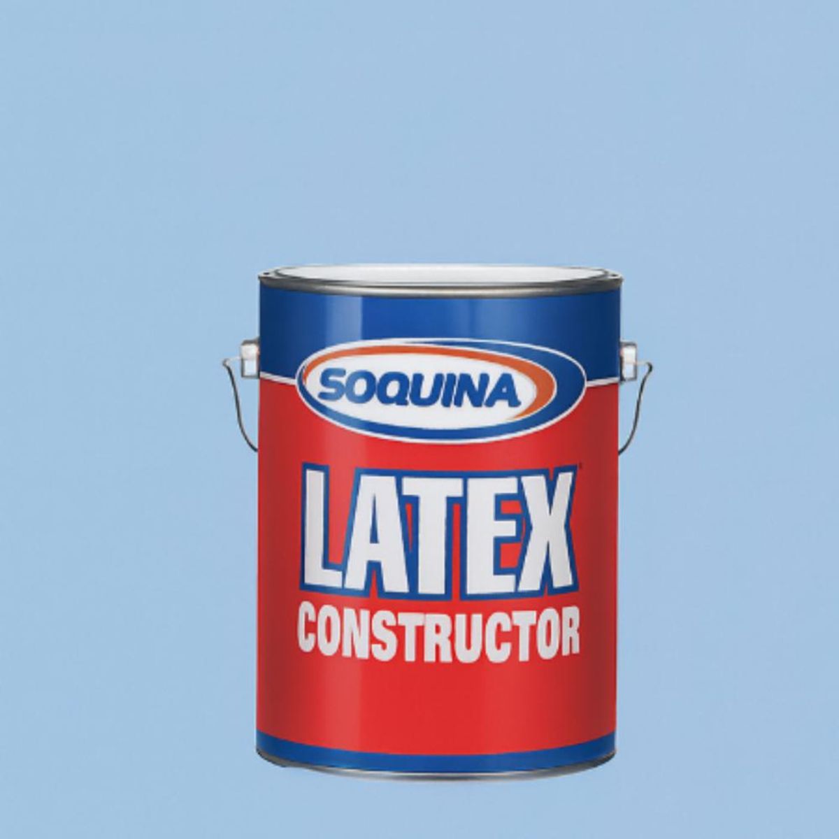 SOQUINA - Pintura Latex Constructor Soquina Antihongos Galón Celeste Pintura