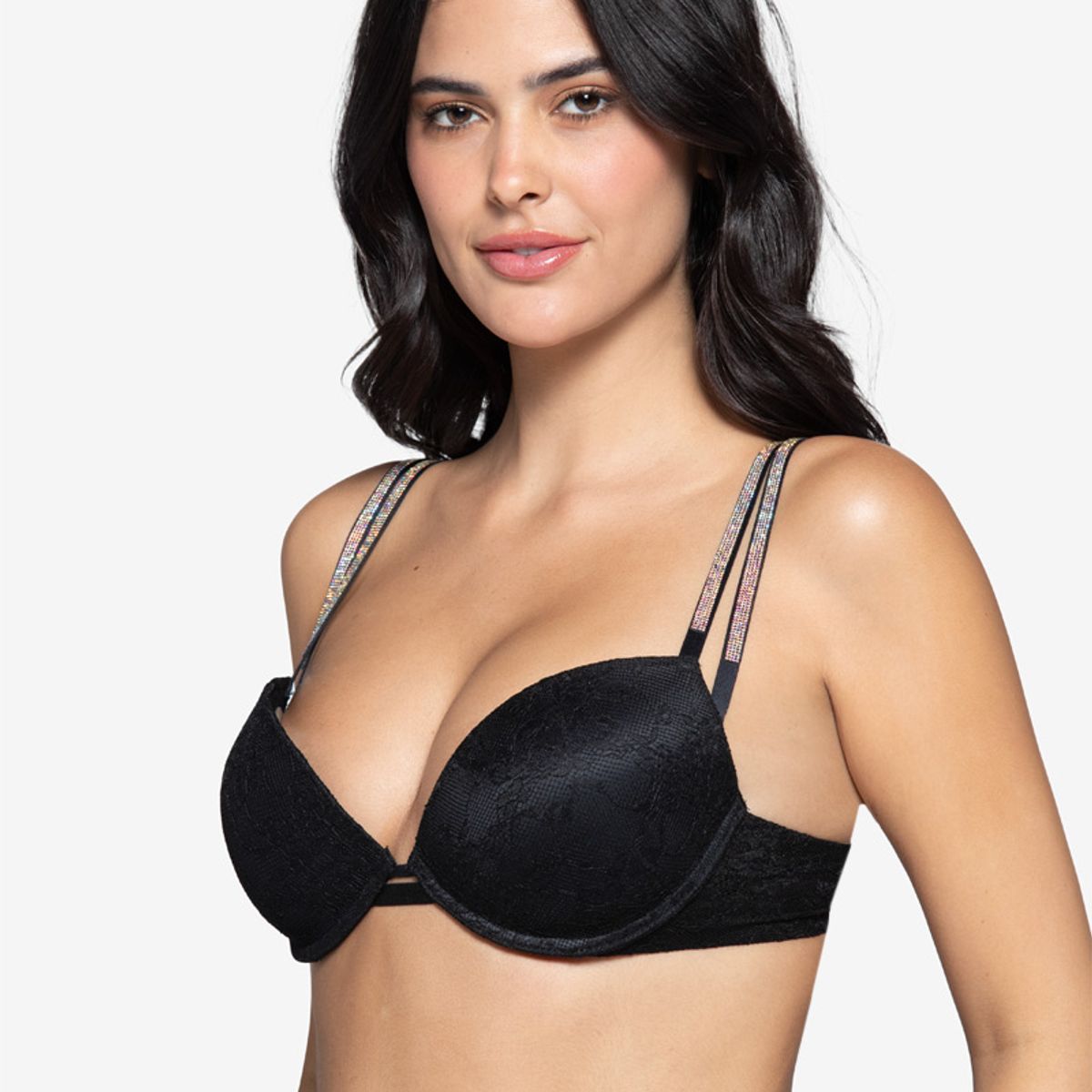 LADY GENNY - Sosten Encaje Con Push-Up