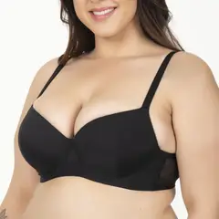 LADY GENNY - Sostén De Microfibra Y Powernet Con Soft