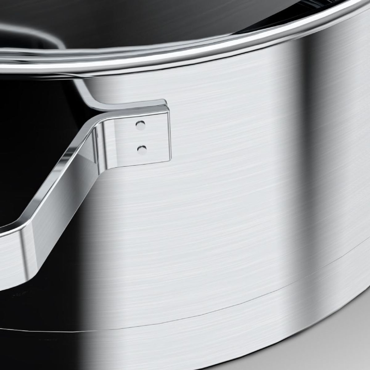 WENS - Batería de Cocina 7 Piezas Acero Inoxidable 550-7SS