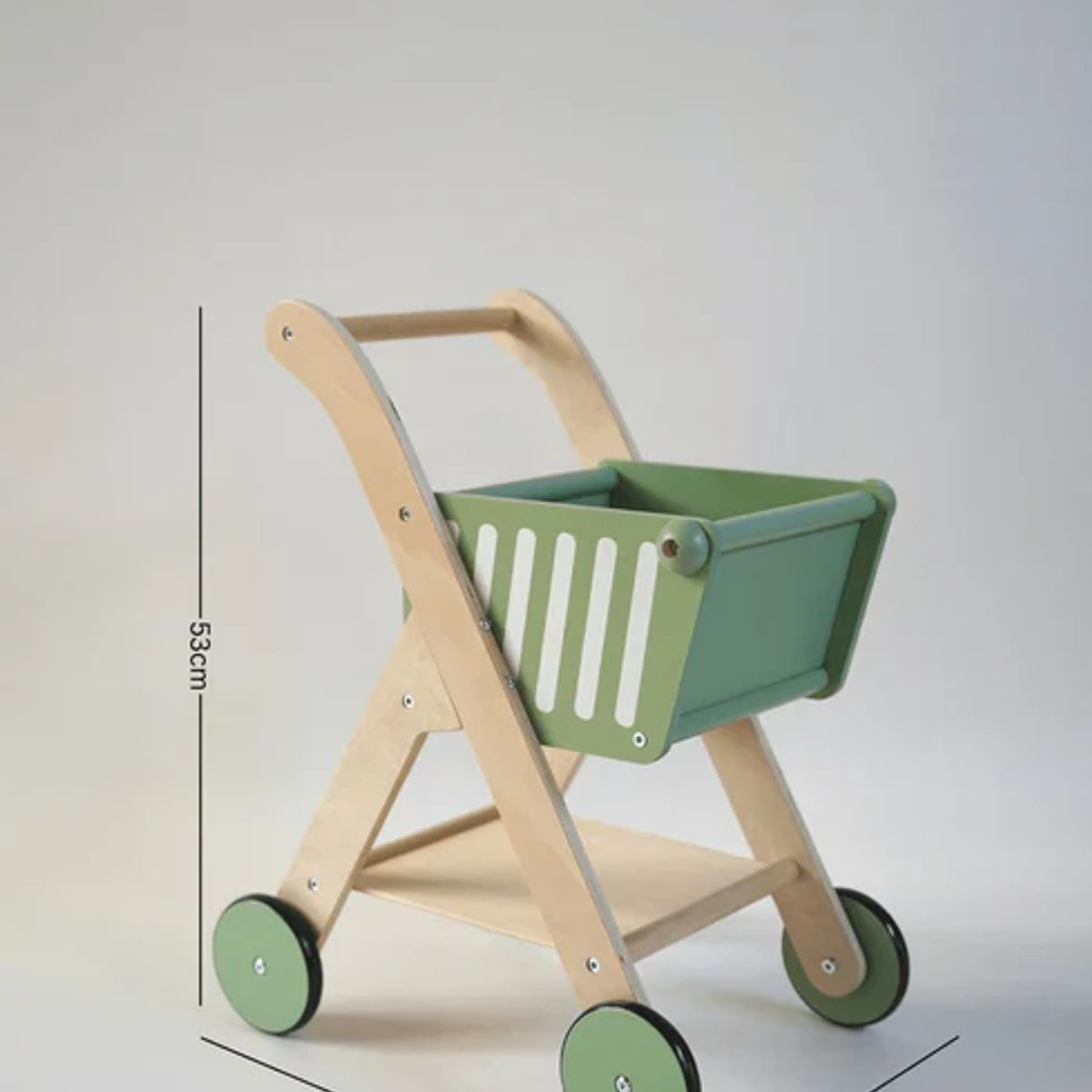 JUGUETERIA ESTELAR - Carrito Supermercado de Madera