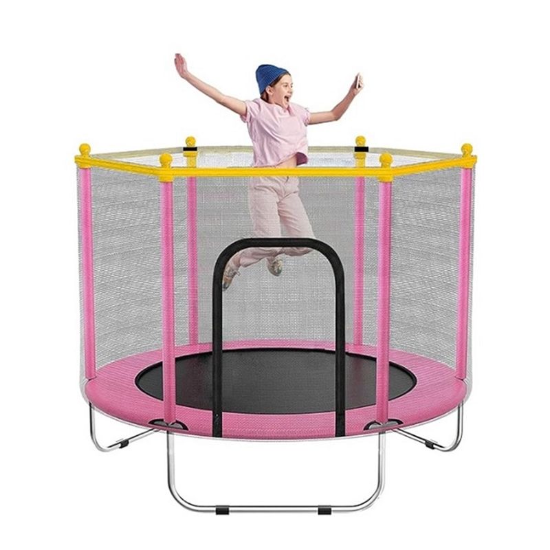GENERICO - CAMA ELASTICA TRAMPOLIN SALTARINA ROSADA