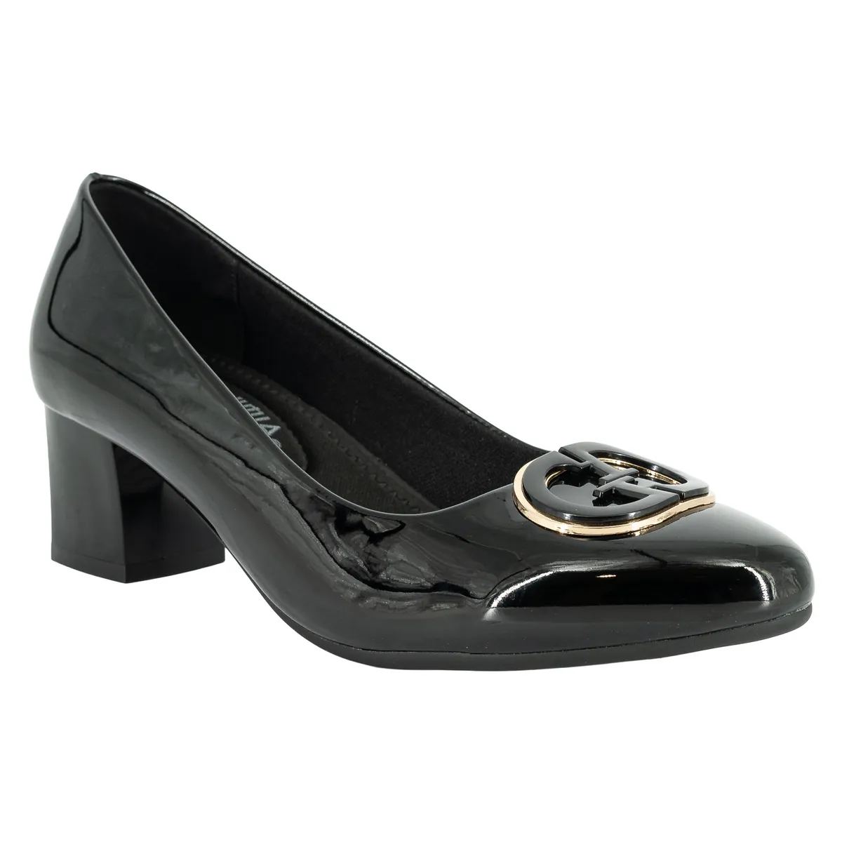 ALQUIMIA - Zapato Mujer Negro Charol Zabal Alquimia