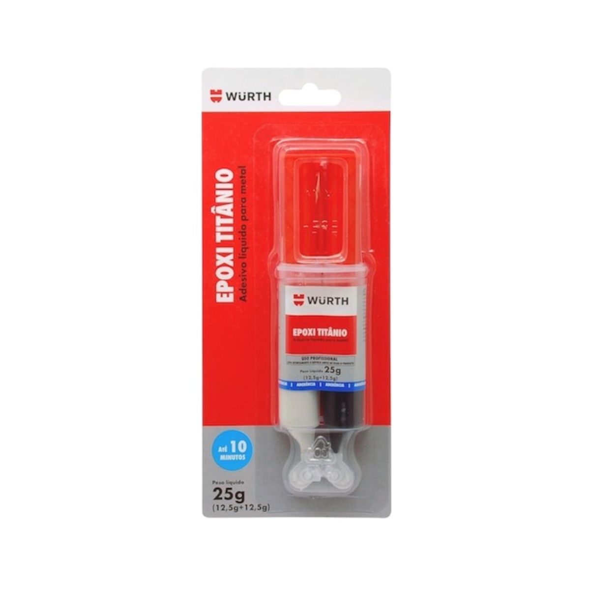 WURTH - Pegamento Adhesivo Epoxi Titanio Wurth 25g