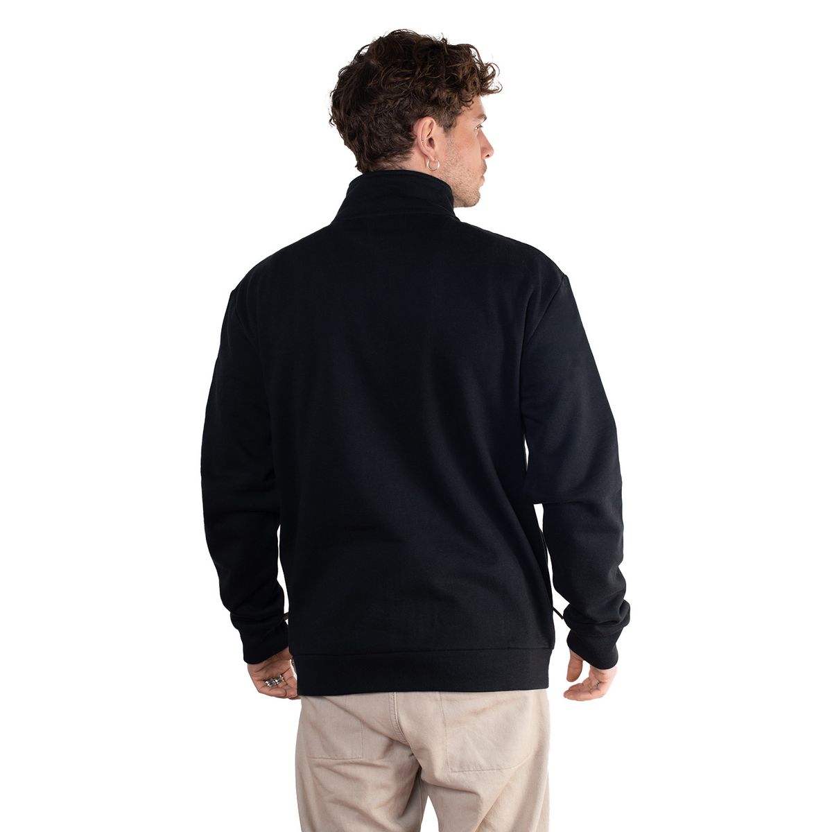 LENGA - Polerón Hombre Bollén Sustentable Con Cuello Lenga ®