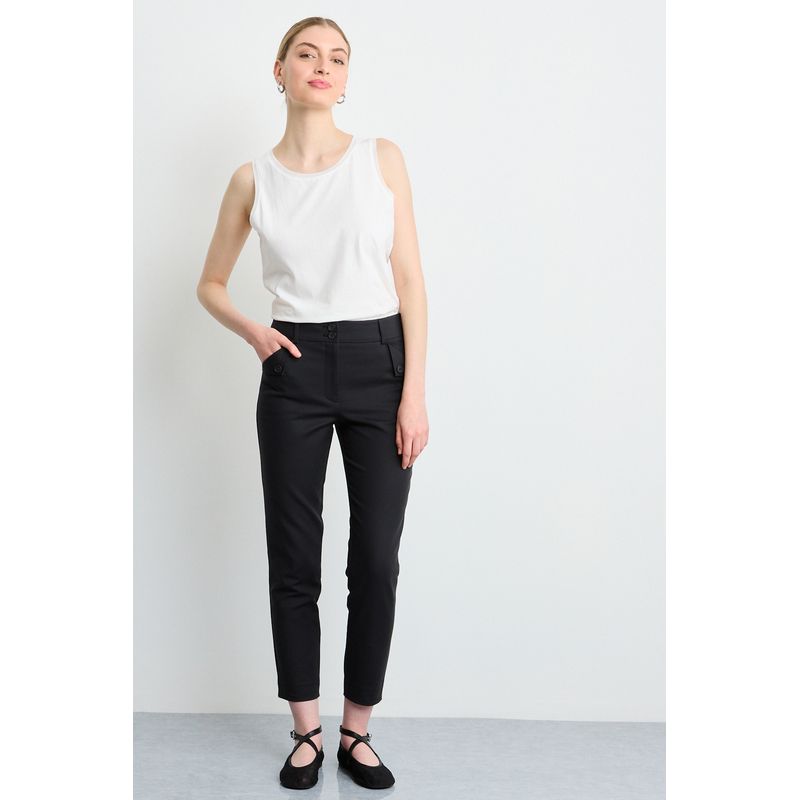 IO - Pantalon Mujer Negro Io