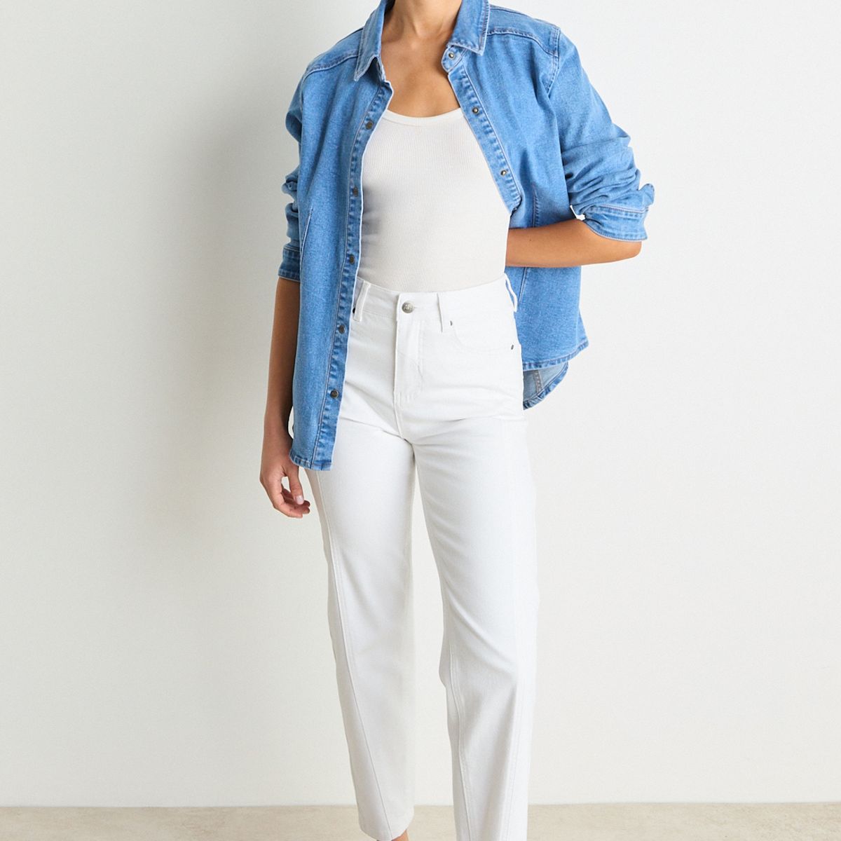 ASH - Jeans Mujer Blanco Ash