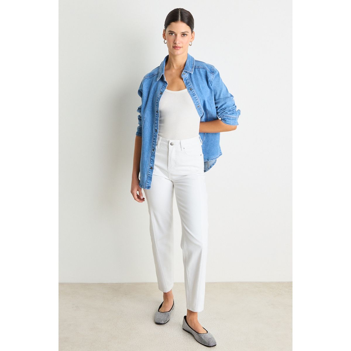 ASH - Jeans Mujer Blanco Ash