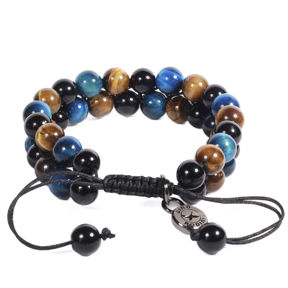 GINO RODINIS - BRAZALETE UNISEX GINO RODINIS B502 - BeigeNegroAzul