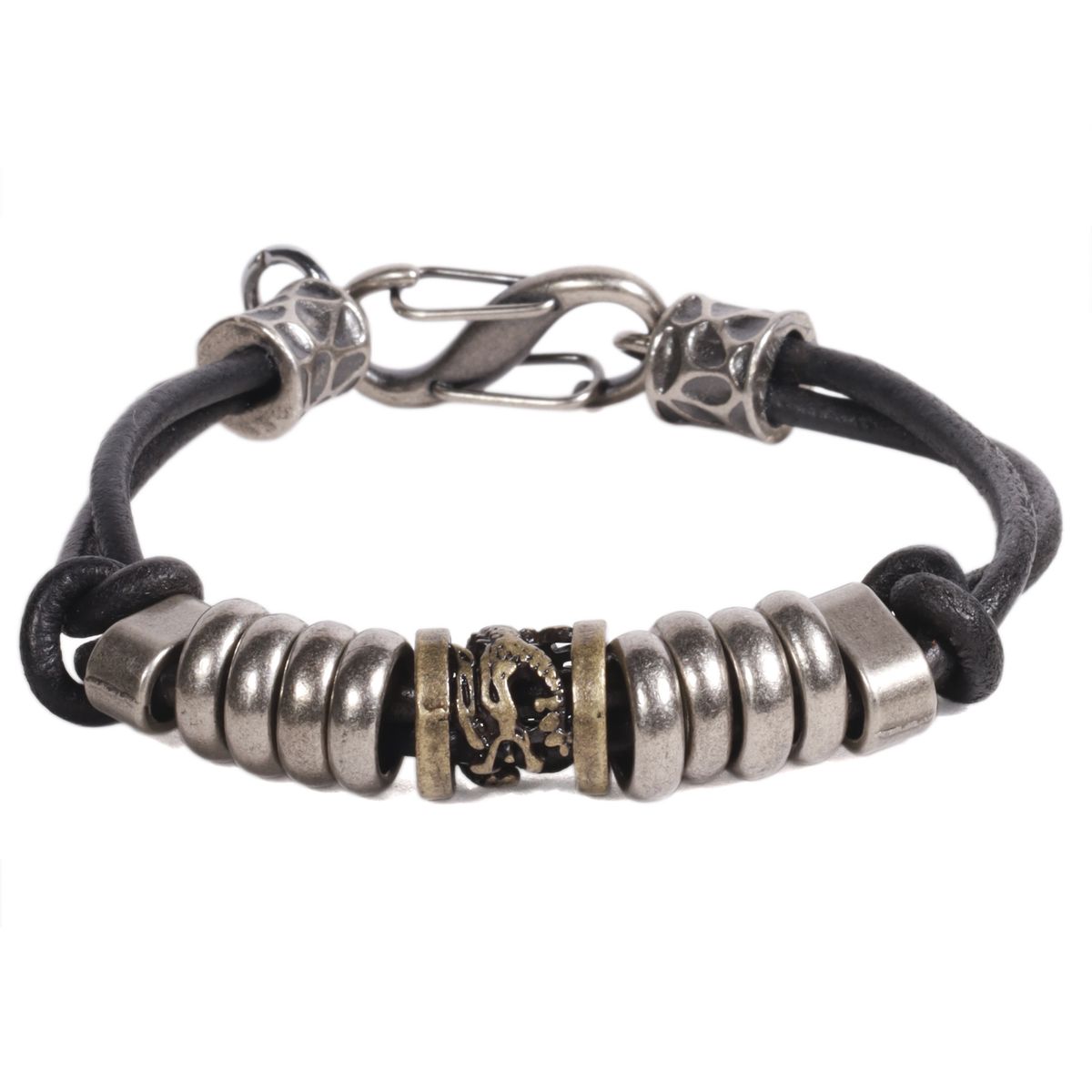 GINO RODINIS - BRAZALETE HOMBRE GINO RODINIS B519 - Negro