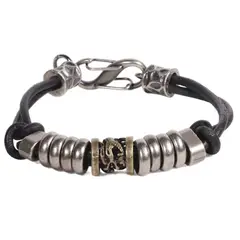 GINO RODINIS - BRAZALETE HOMBRE B519 - Negro