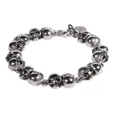 GINO RODINIS - BRAZALETE HOMBRE B520 - Plateado