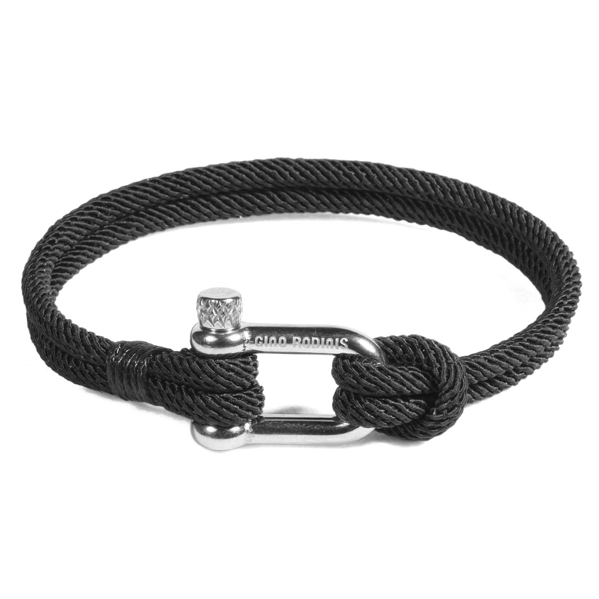 GINO RODINIS - BRAZALETE HOMBRE GINO RODINIS B540 - Negro