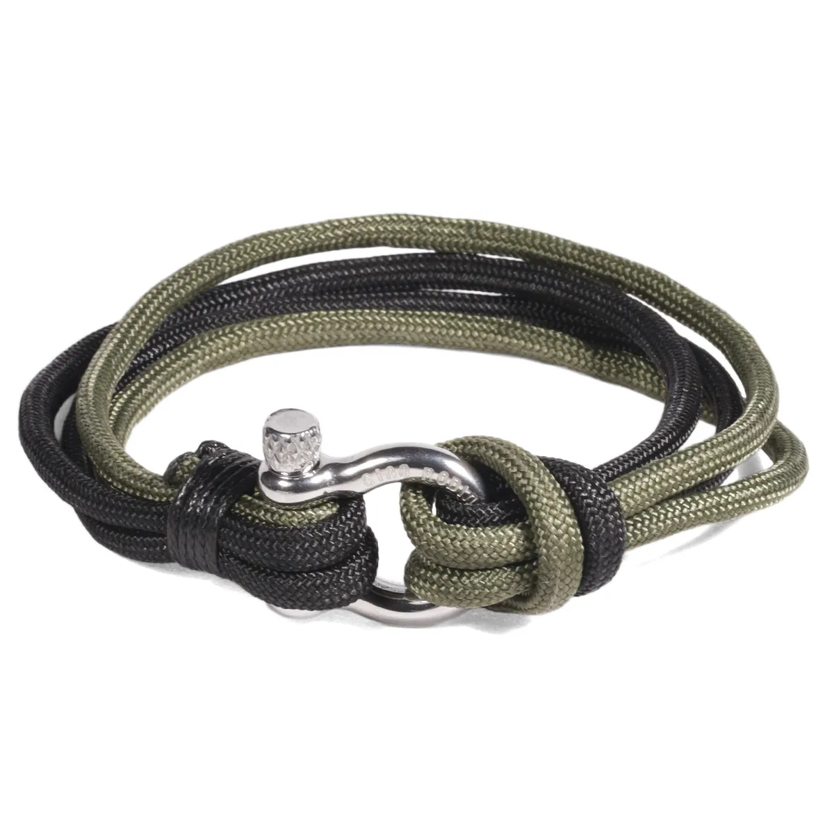 GINO RODINIS - BRAZALETE HOMBRE GINO RODINIS B540 - VerdeNegro