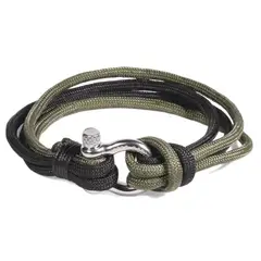 GINO RODINIS - BRAZALETE HOMBRE B540 - VerdeNegro