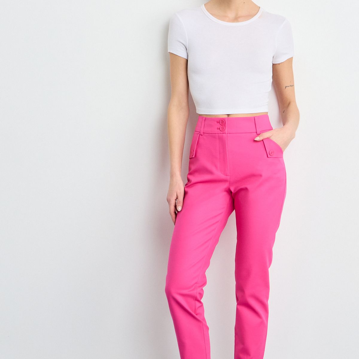 IO - Pantalon Mujer Fucsia Io