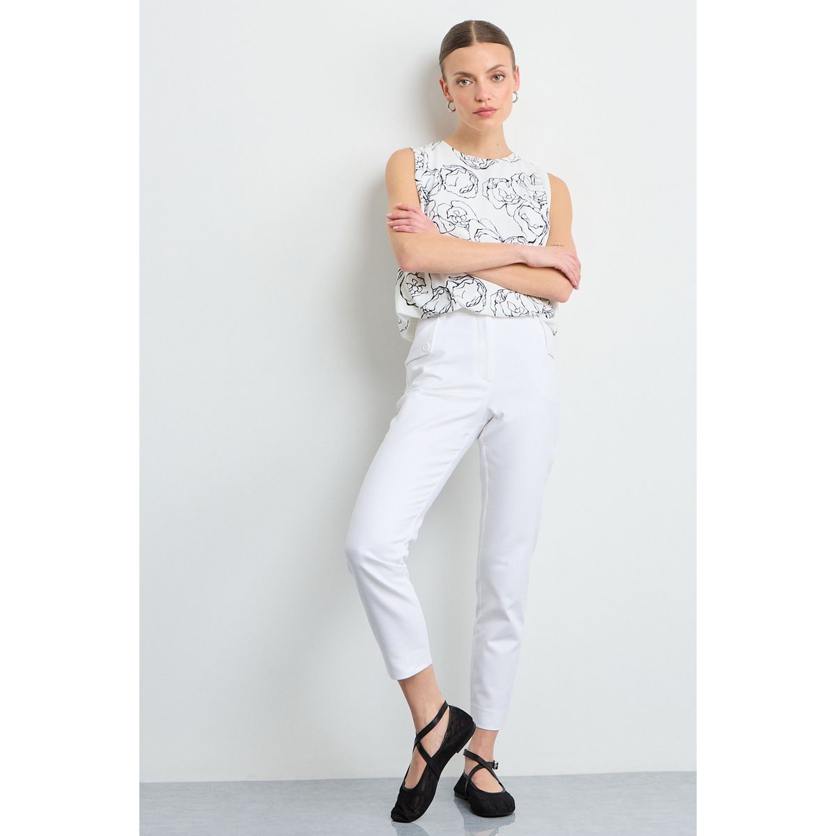 IO - Pantalon Mujer Crudo Io