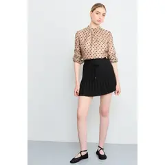 IO - Falda Corta Mujer Negro