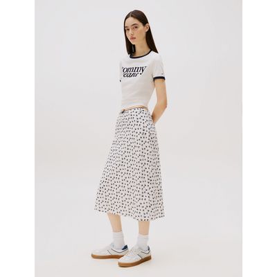 Imagen 2 del producto Zapatillas The Greenwich De Cuero Gris Tommy Jeans