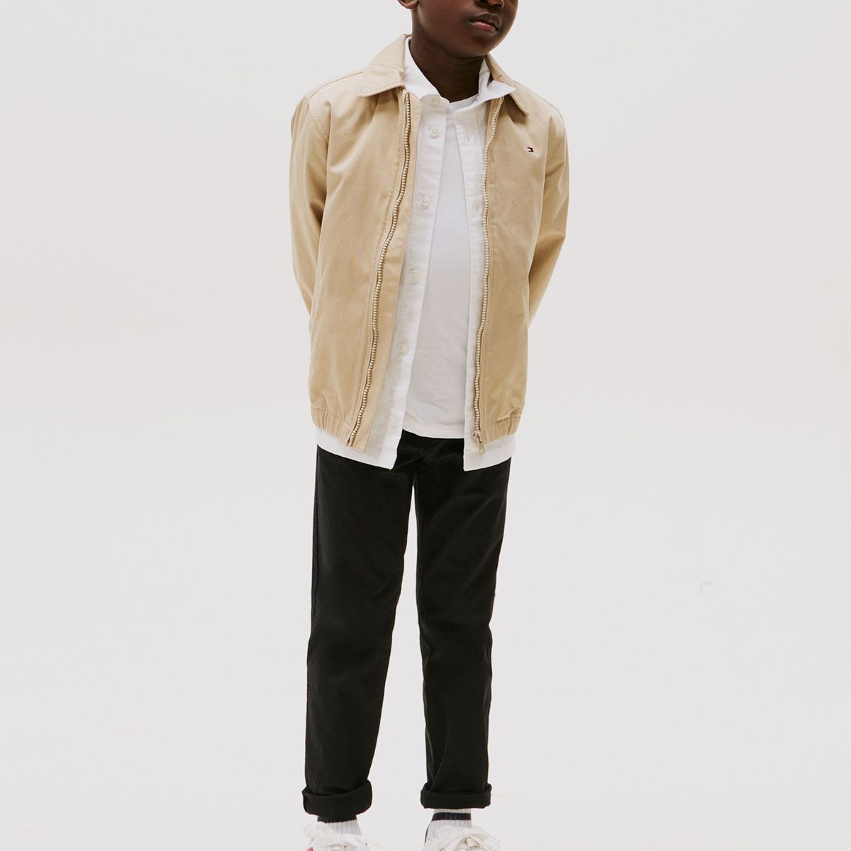 TOMMY HILFIGER - Pantalón Chino 1985 Collection Negro Tommy Hilfiger