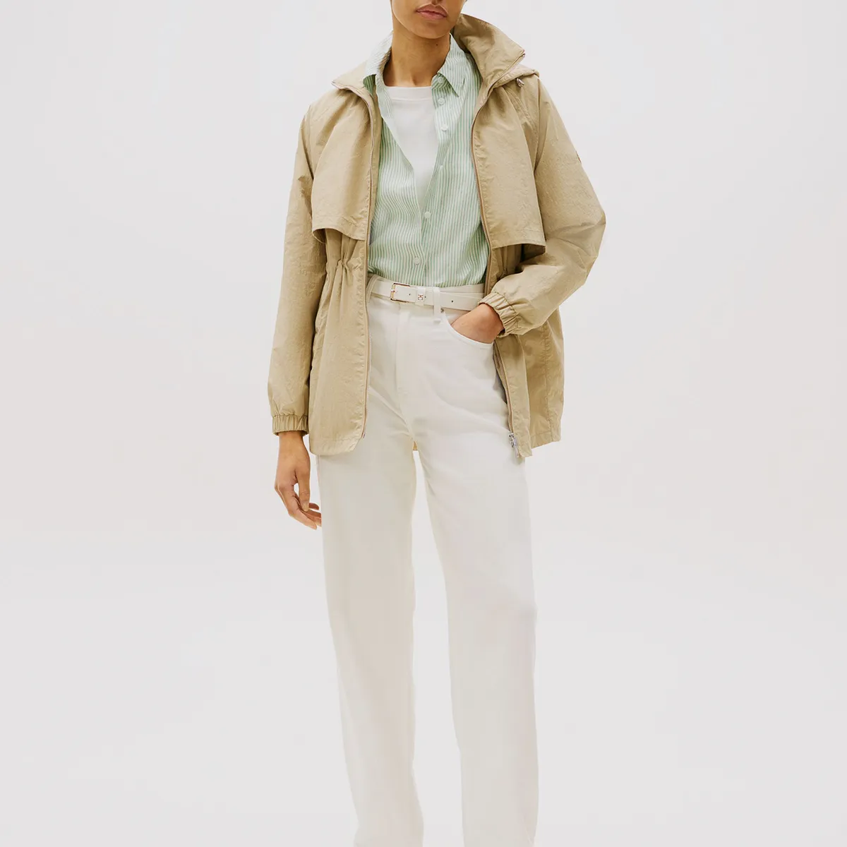 TOMMY HILFIGER - Zapatillas Con Texturas Mixtas Beige Tommy Hilfiger