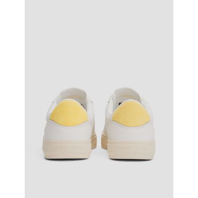 Imagen 2 del producto Zapatillas Essential De Cuero Con Logo Amarillo Tommy Jeans