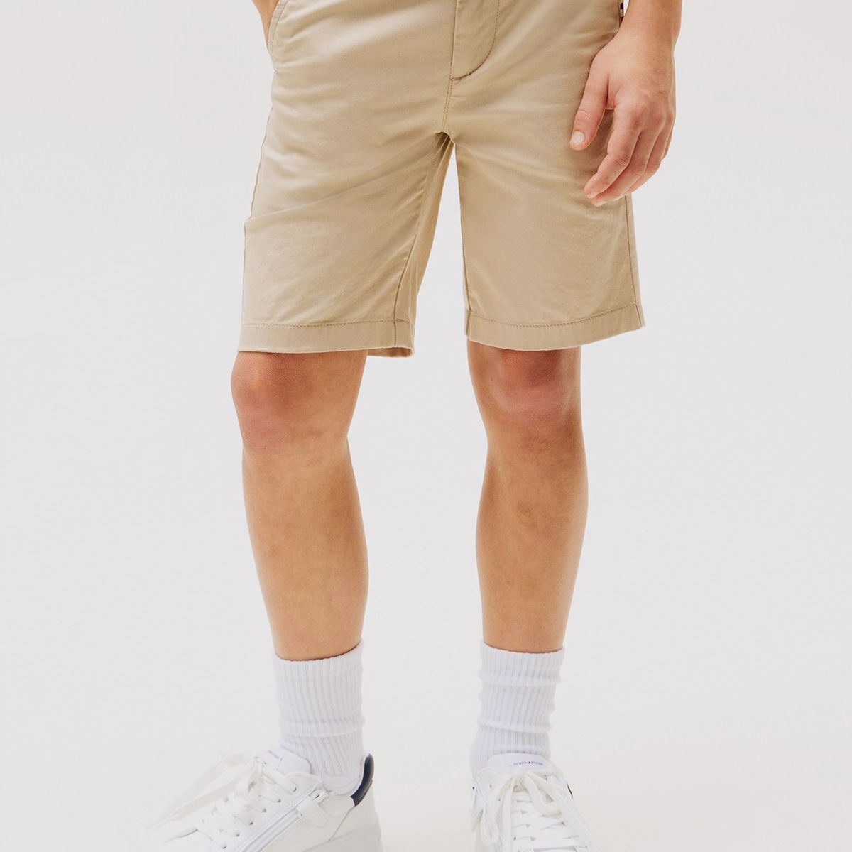TOMMY HILFIGER - Short Chino 1985 Collection Beige Tommy Hilfiger
