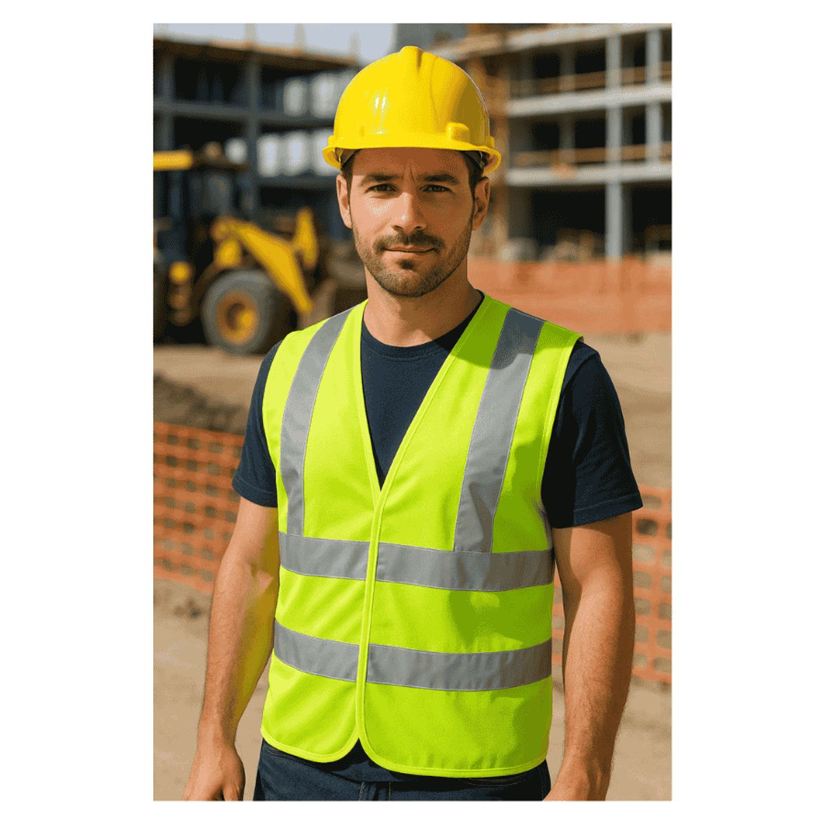 POWER FORCE - Chaleco Reflectante de Seguridad Alta Visibilidad