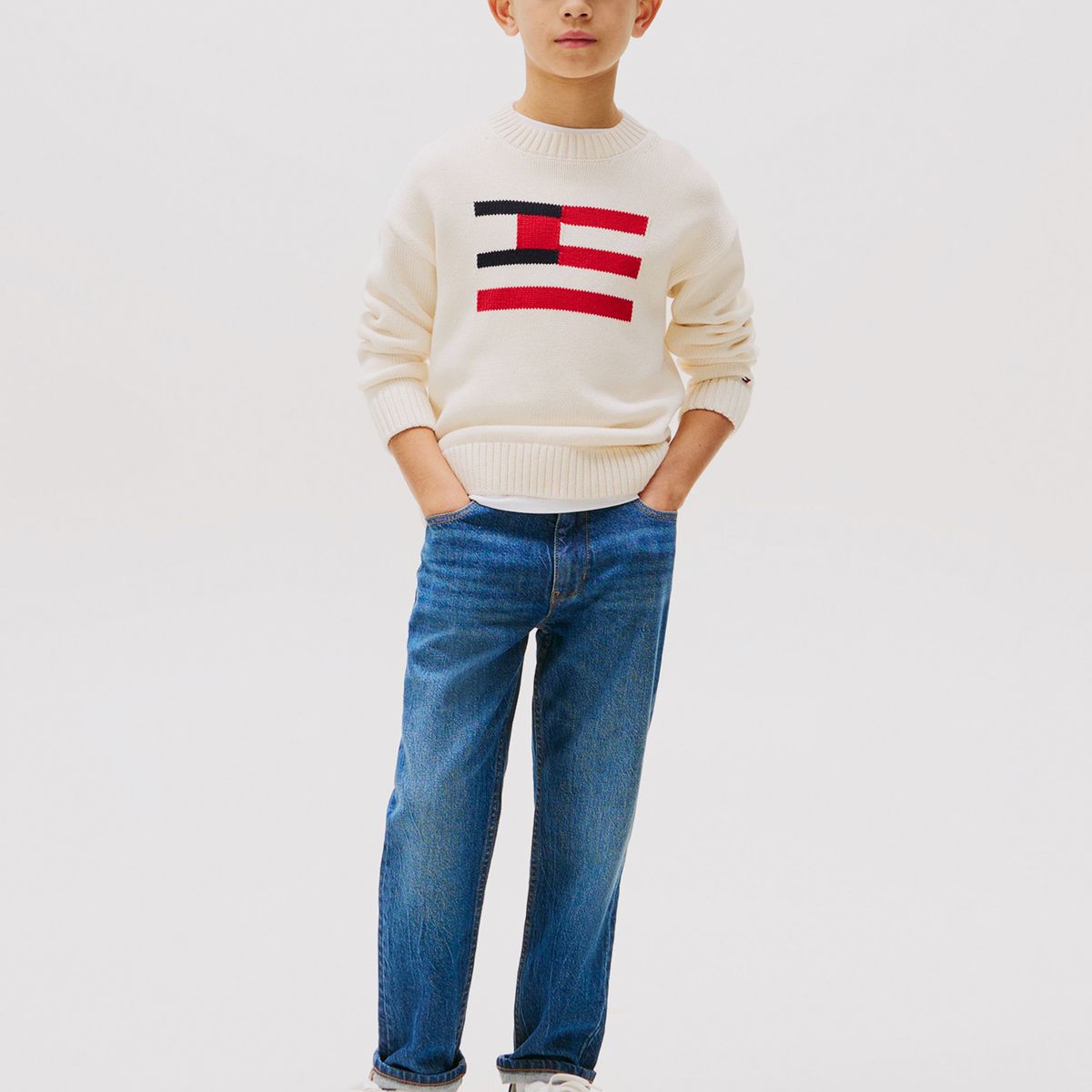 TOMMY HILFIGER - Jeans Amplios Azul Tommy Hilfiger