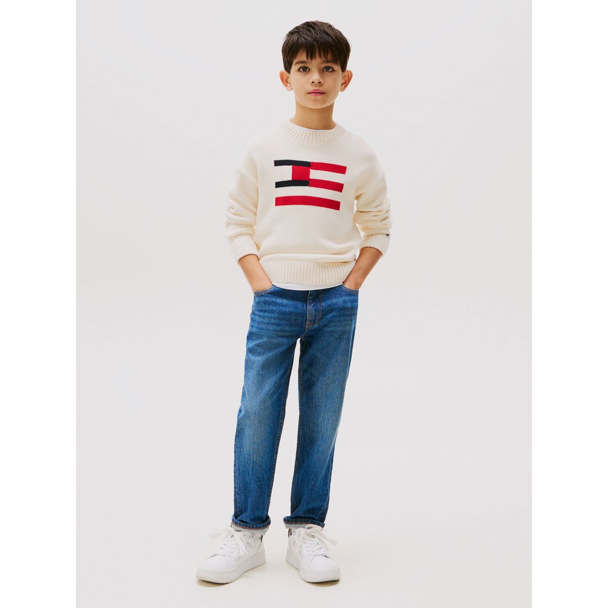 TOMMY HILFIGER - Jeans Amplios Azul Tommy Hilfiger
