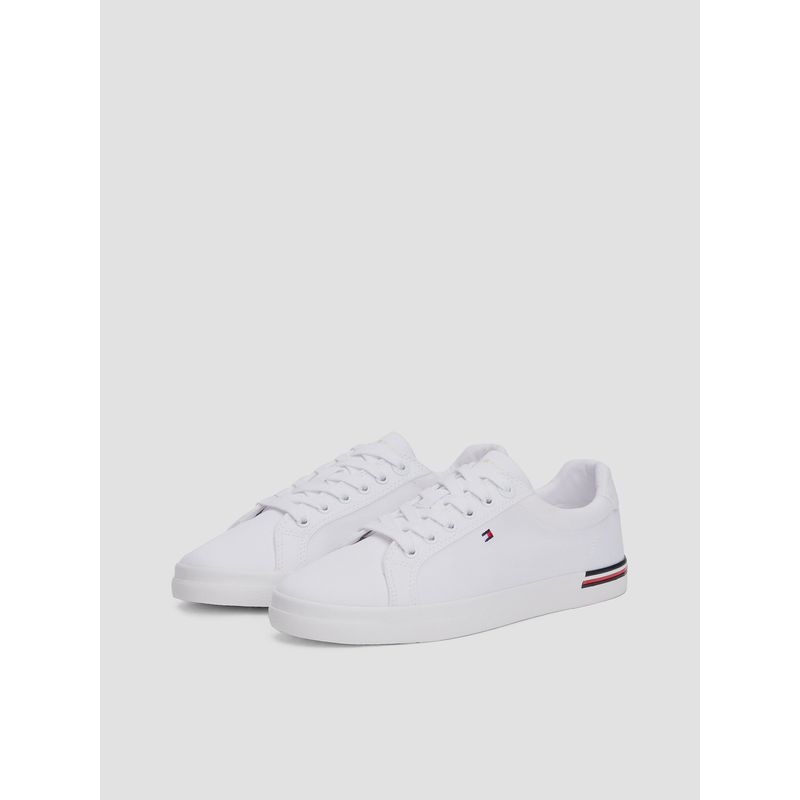TOMMY HILFIGER - Zapatillas Con Logo En Relieve Blanco Tommy Hilfiger