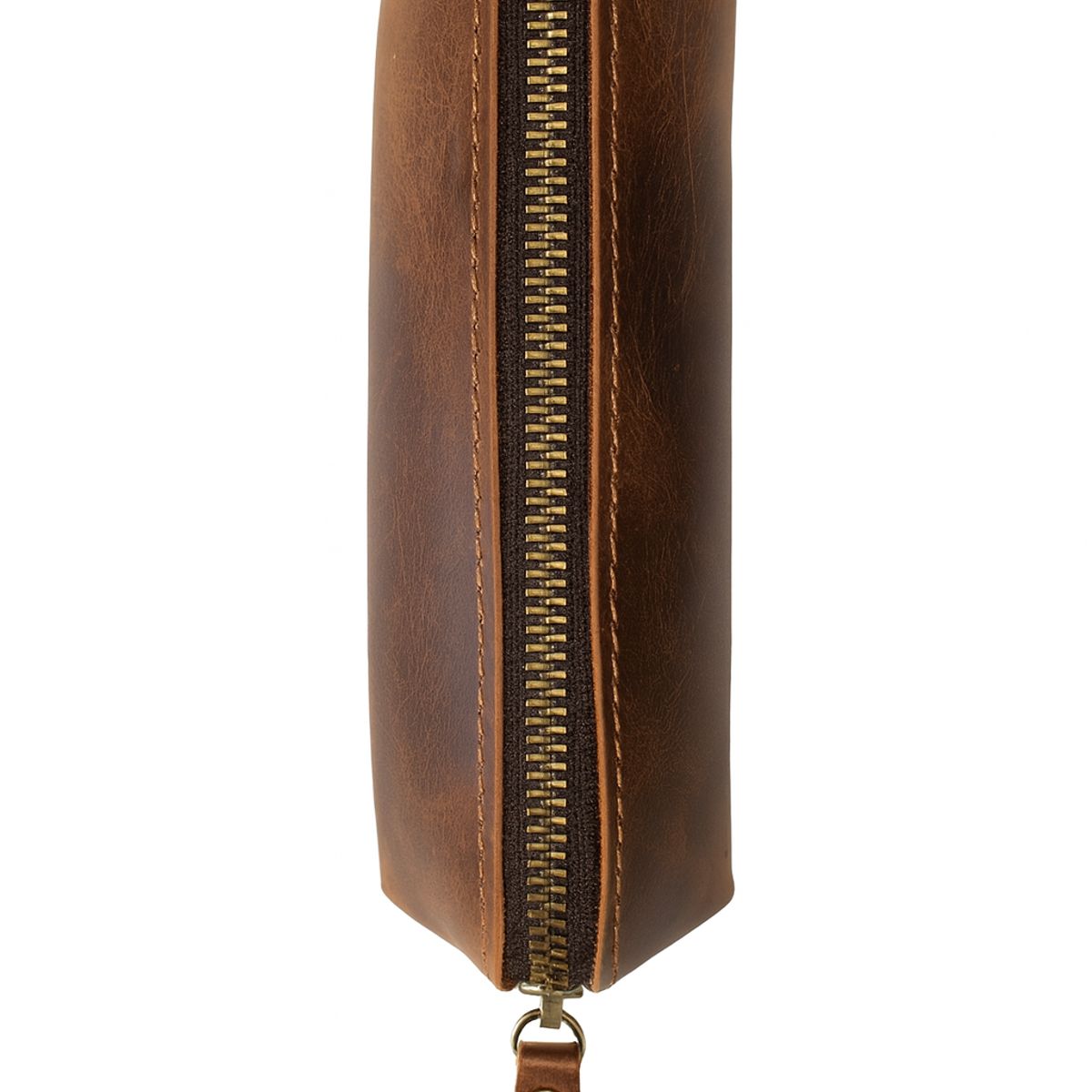 MERCADO CBF - Estuche Multiuso De Cuero Vegano Con Cierre Metálico