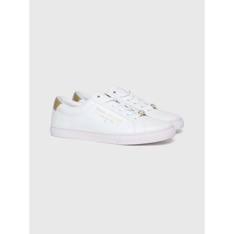 TOMMY HILFIGER - Zapatillas Con Logo Gráfico Blanco Tommy Hilfiger