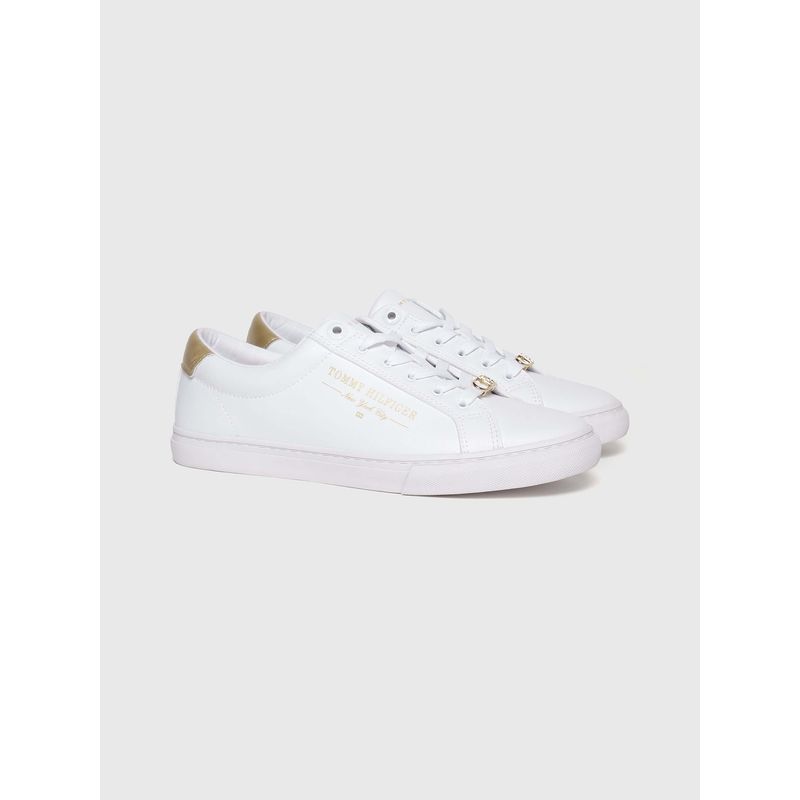 TOMMY HILFIGER - Zapatillas Con Logo Gráfico Blanco Tommy Hilfiger