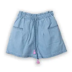 PILLIN - Short Niña Celeste PVC739-25CEL2